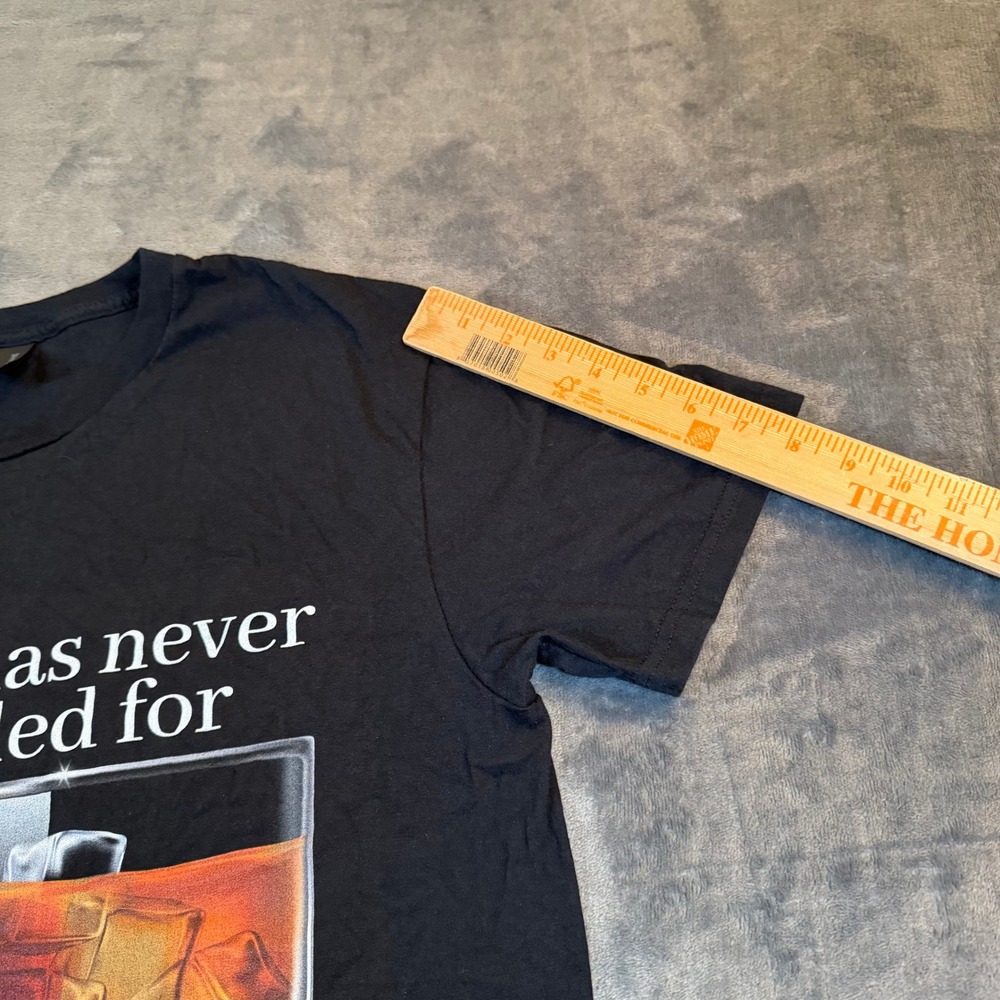 Gildan Softstyle Bourbon E-Coli Graphic T Shirt Adult Large Black Regular Fit - Picture 7 of 9